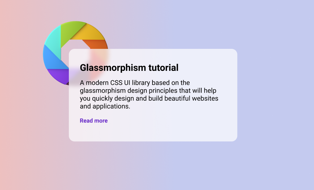 什么是毛玻璃效果（Glassmorphism）？仅使用HTML 和CSS 来实现