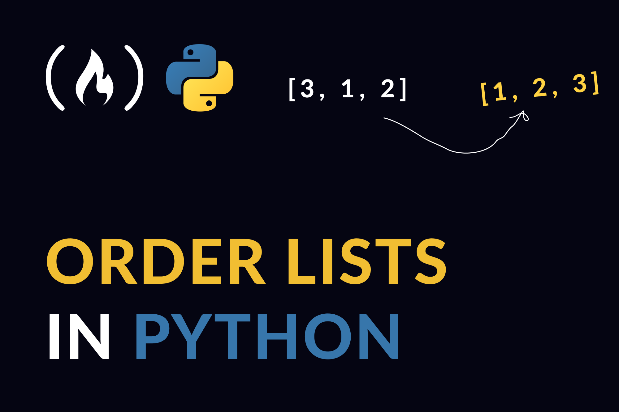 Order List Python Numbers