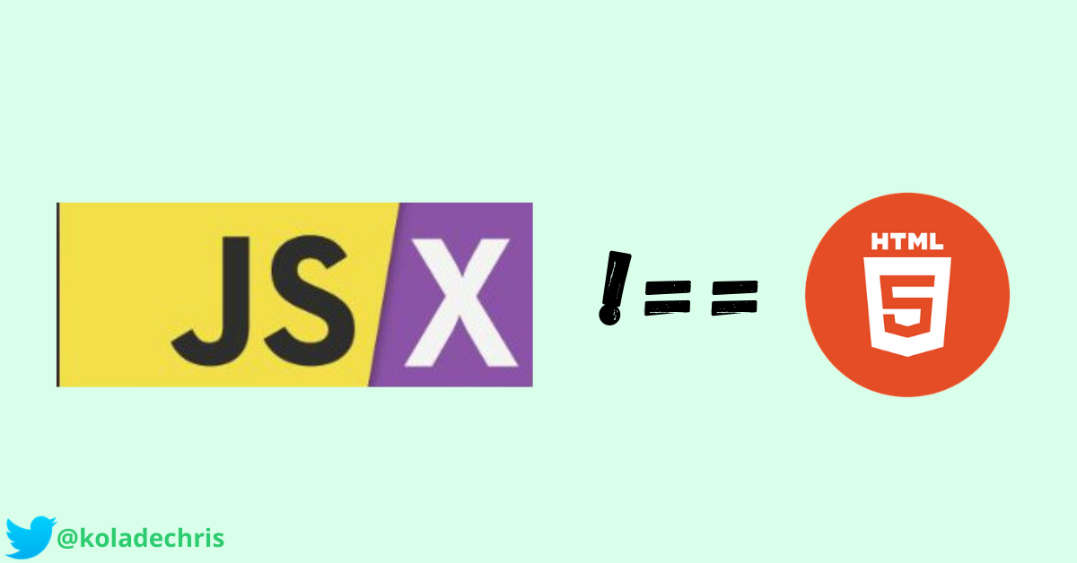 HTML 和 JSX 的区别