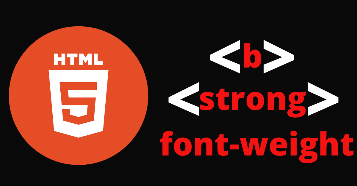 如何在 HTML 中设置字体加粗