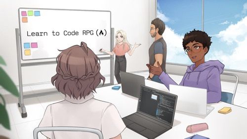从视觉小说游戏 Learn to Code RPG 学习计算机科学概念