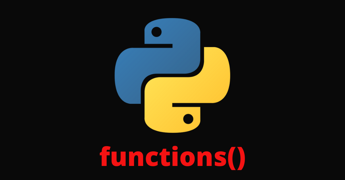 Python 函数——如何定义和调用函数
