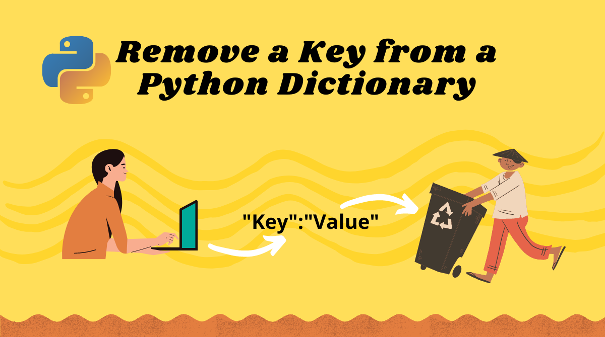 如何从 Python 字典中删除键