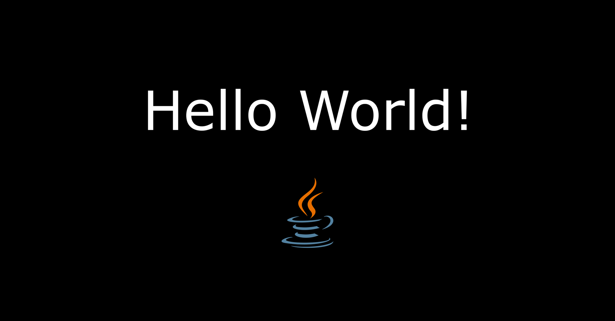 Java 中的 Hello World 示例程序