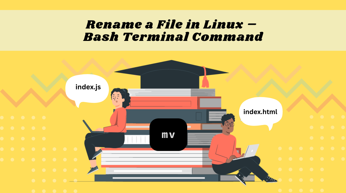 在 Linux 中重命名一个文件——Bash 终端命令