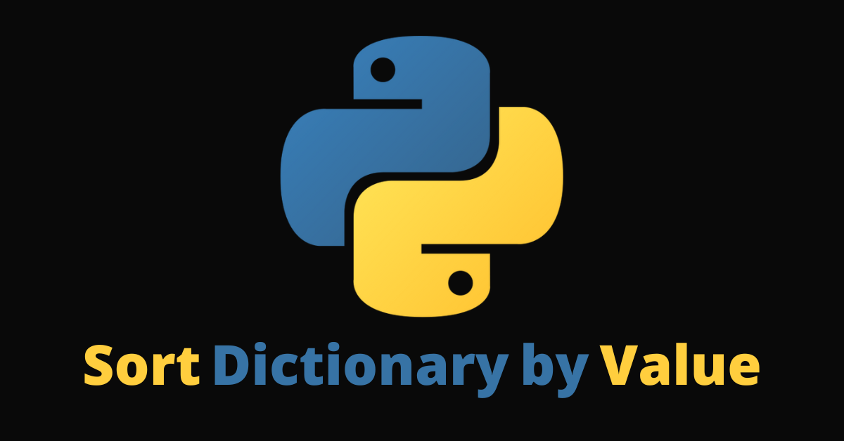 如何按值对 Python 字典进行排序